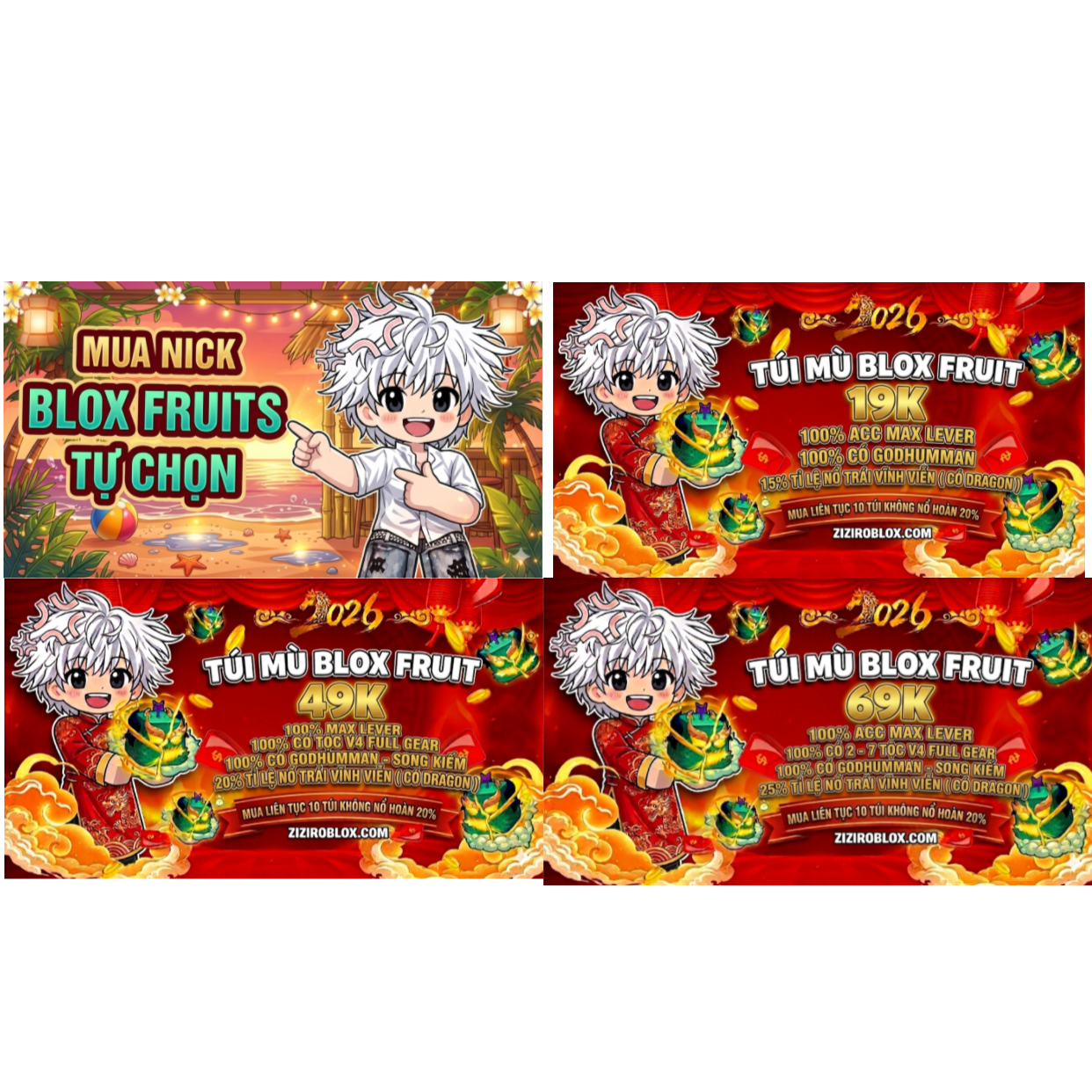 ACC TỰ CHỌN VÀ TÚI MÙ